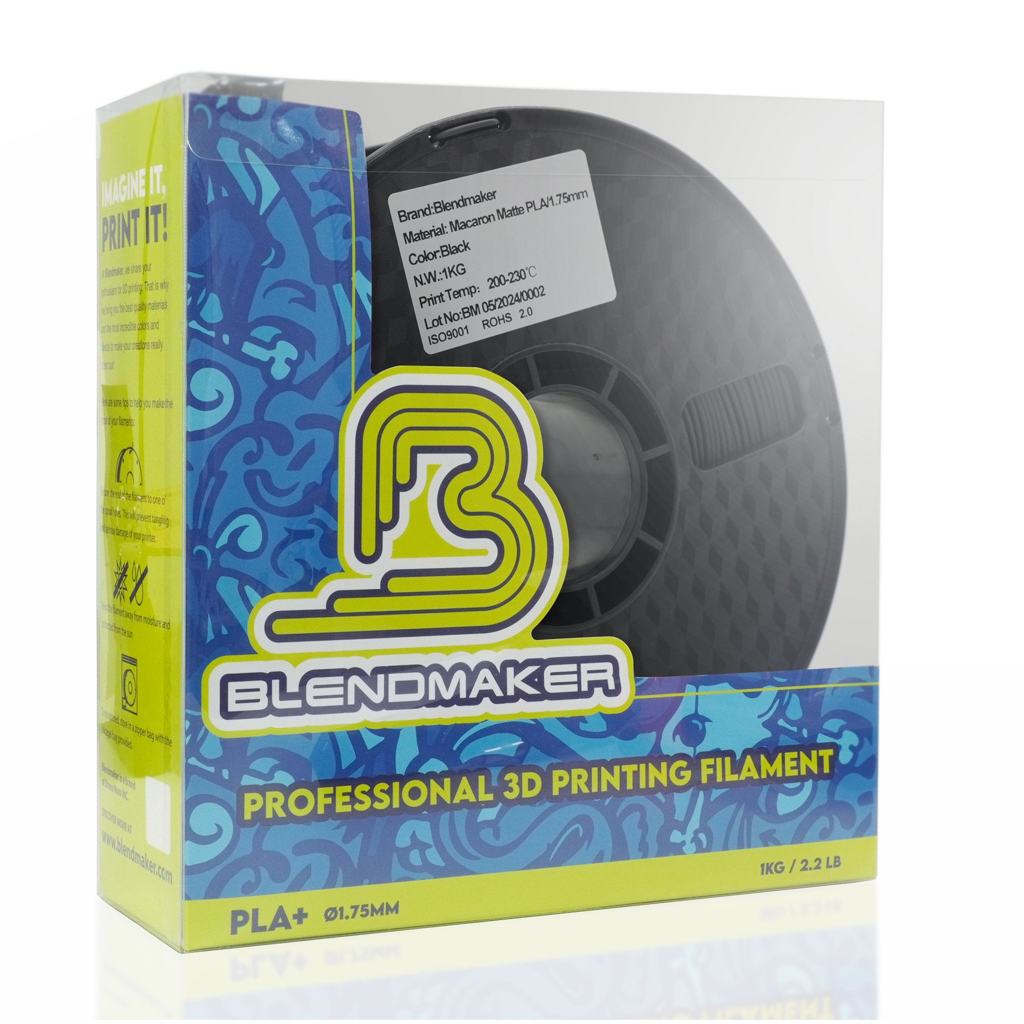 Macaroon Matte PLA (Black)