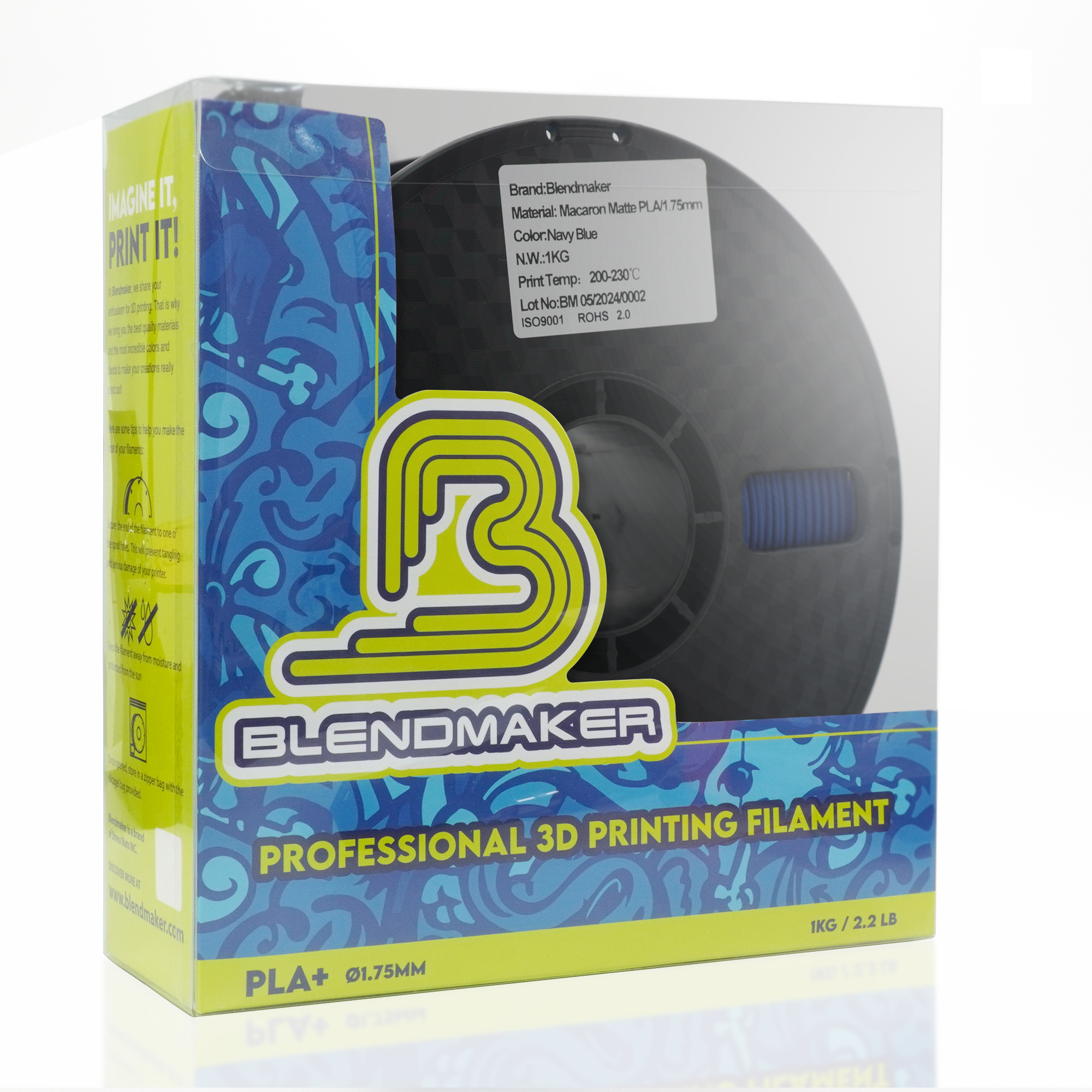 Macaroon Matte PLA (Navy Blue)